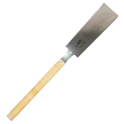 Image of SUIZAN Japanese Pull Saw Hand 9.5 Inch Ryoba Double Edge Flush Cut Woodworking Tools