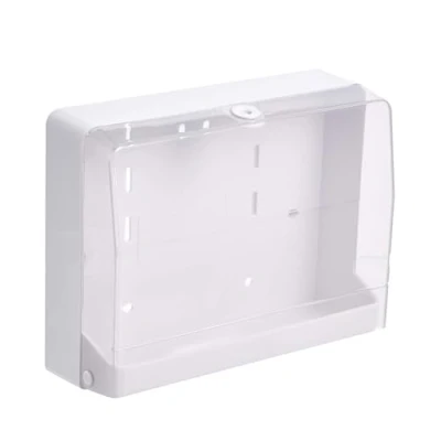 Image of Amazon Basics Paper Towel Dispenser C/Z Fold Compatible, 25 x 20 cm, White (Previously AmazonCommercial brand)