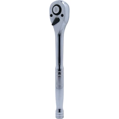 Image of BRILLIANT TOOLS BT022995 1/2 Inch Reversible Ratchet with Metal Handle [Powered by KS Tools]