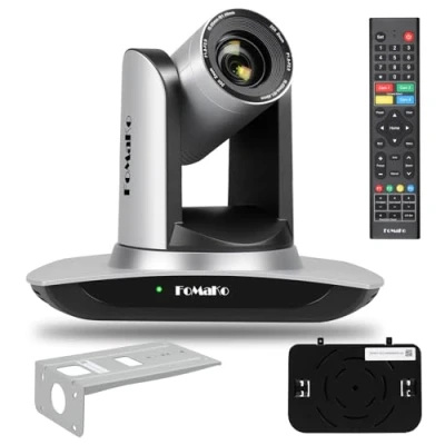 Image of FoMaKo AI Auto Tracking HDMI PTZ Camera 20x Optical Zoom IP USB3.0 for Church Services Worship Education, PoE 1080P60 FMK12UH Pro(20x)