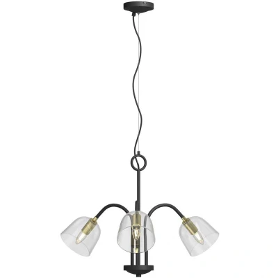 Image of Lucande Anjita hanging light, 3 bulb