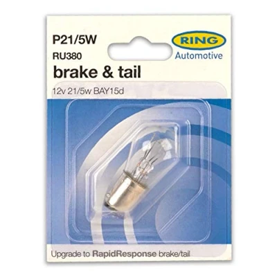 Image of Ring Automotive RU380 12V 21/5W Osp Bay15D Brake &amp; Tail