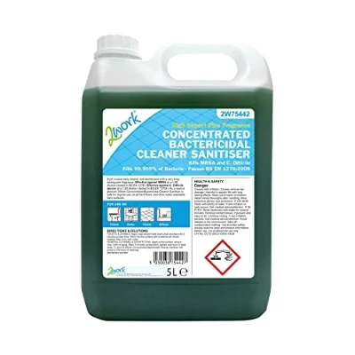 Image of 2Work Concentrated Bactericidal Cleaner Sanitiser 5 Litre 2W75442