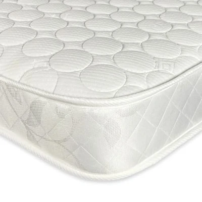 Image of Mattress for Caravans, Campervans, Motorhomes: Premium Quality &amp; Affordable Memory Foam Spring Comfort (White Quilted Bubble, Caravan (Approx. 63 x 182 cms))