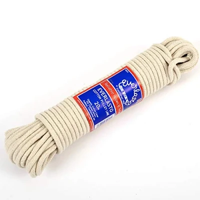 Image of Everlasto Natural Cotton Pulley Line Sash Cord 5.5mm x 15M