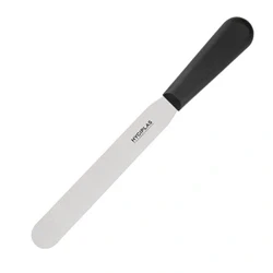 Image of Hygiplas Straight Blade Palette Knife Black 20.5cm