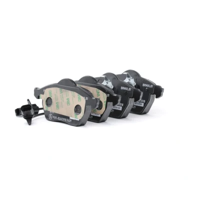 Image of L4B0698151J, L4BD698151, L4F0698151 Brake pad set BREMBO P 85 085X incl. wear warning contact without accessories AUDI: A6 C6 Avant, Saloon