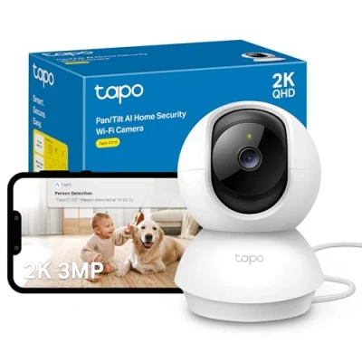 Image of TP Link Tapo Pan/Tilt Home Security Wi Fi Camera