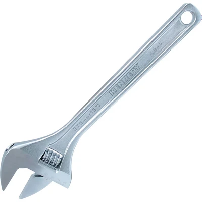 Image of Kennedy 375mm/15&quot; Chromed Finish Adjustable Wrench