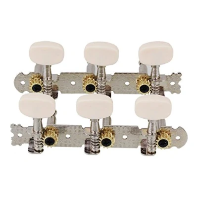 Image of LDEXIN 2Pcs Classical Guitar Tuners 3R3L Machine Head Tuning Pegs Keys for Acoustic