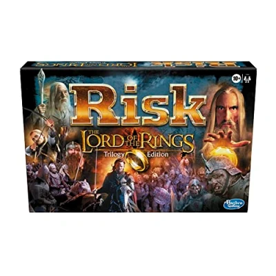 Image of Hasbro Gaming Risk: the Lord of Rings Trilogy Edition, Strategy Board Game for Ages 10 and Up 2 4 Players, Multicolor, One Size