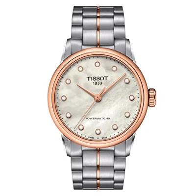 Image of Tissot Luxury Powermatic 80 WoMens Silver Watch T0862072211600 Stainless Steel (archived) One Size