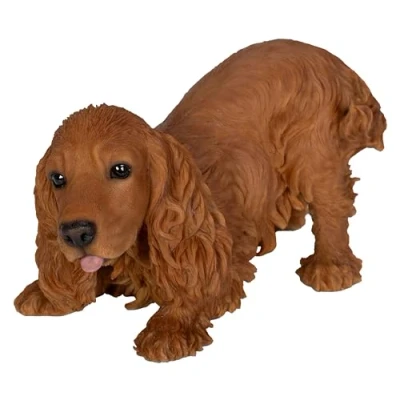 Image of Vivid Arts Active Pups Golden Cocker Spaniel Ornament AP COSP D