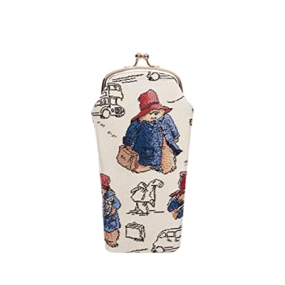 Image of Signare Tapestry Glasses Case for Women Eyeglass with Paddington Bear Design (PADDINGTON BEAR, GPCH PADD)