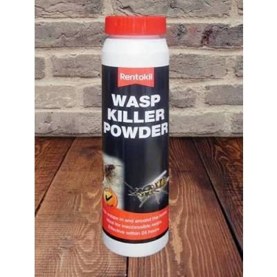 Image of SK INFINITY Rentokil Wasp Nest Killer Powder Wasps Nests in &amp; Around The Home Garden Fast Action 24 Hours 150g (1 Pack)