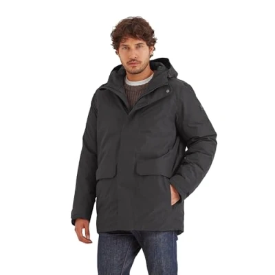 Image of TOG24 Pawter Mens Waterproof Parka Black Size Large