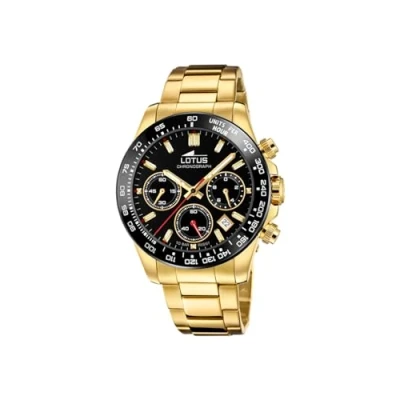 Image of LOTUS Men Analog Quartz Watch with Stainless Steel Strap 18914/6
