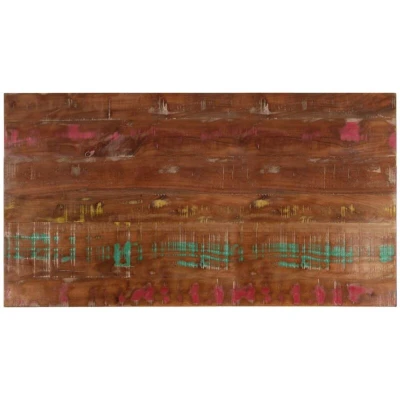Image of vidaXL Table Top 110x60x3.8 cm Rectangular Solid Wood Reclaimed