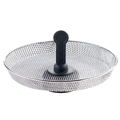 Image of SPARES2GO Fryer Chip Tray Snacking Grid Basket compatible with Tefal FZ70, AL80, GH80 Series Fits Actifry 1kg 1.2kg Air