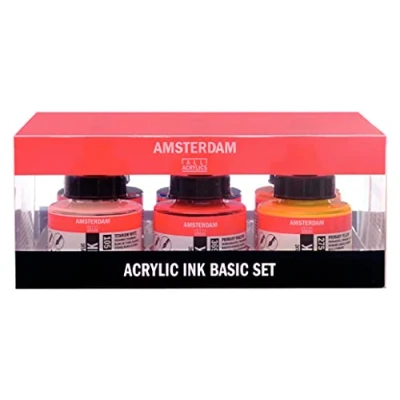 Image of Amsterdam Ink Set Combo, Multicolor, One Size