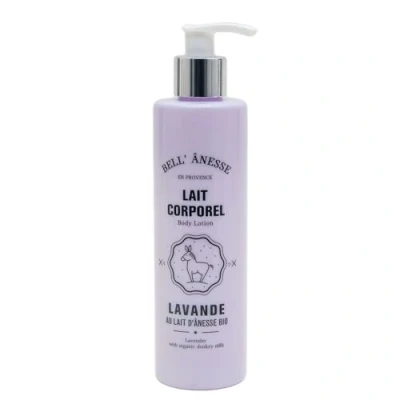 Image of Label Provence French Body Lotion with Organic Donkey Milk Lavender Fragrance Moisturiser for Dry Skin 250ml Bottle