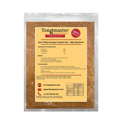 Image of Spicy N&#039;Duja Sausage Complete Mix 100g (1kg Batch)