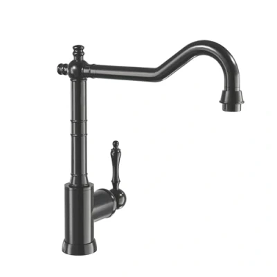 Image of Villeroy &amp; Boch 924000 Avia 2.0 Kitchen Sink tap, Anthracite