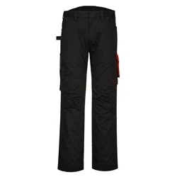Image of PW2 Service Trousers (Black &amp; Red) UK28 Regular