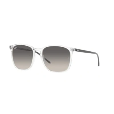 Image of Ray Ban Unisex Sunglasses, Size: 56, Transparent