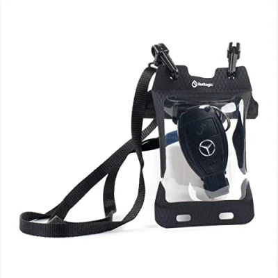 Image of SURF LOGIC Surflogic Waterproof Key Case Black Accessories, Adults Unisex, (Black) One Size