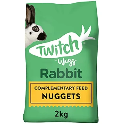 Image of Wagg Twitch Rabbit Food 2kg (Pack of 4) Complementary Feed Nuggets