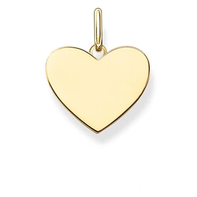 Image of Thomas Sabo Women Pendant Heart Love Bridge 925 Sterling Silver LBPE0002 413 12