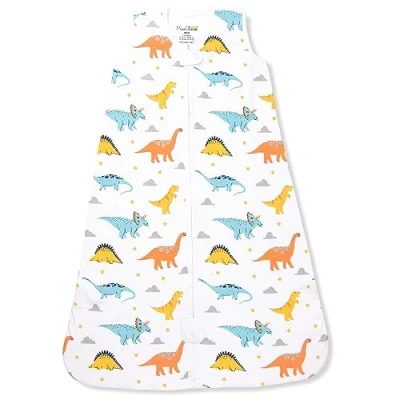 Image of Baby Sleep Sack 1.0 TOG, Organic Cotton Wearable Blanket with Two Way Zipper, Swaddle Transition Sleeping Bag, All Season for Newborn Infant Toddler Boy Girl, 12 18 Months, 1 Pack