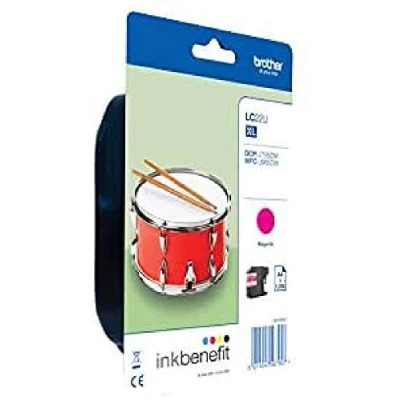 Image of Brother LC22UM Magenta Ink Cartridge 1,200 Pages