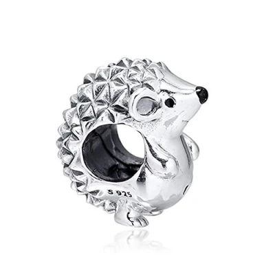 Image of PANDOCCI Silver Nino the Hedgehog 925 Charm for Original Pandora Bracelets, Autumn Collection, 1 pcs, 0.01 kg