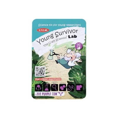 Image of The Purple Cow Crazy Scientist LAB Young Survivor Survival Set