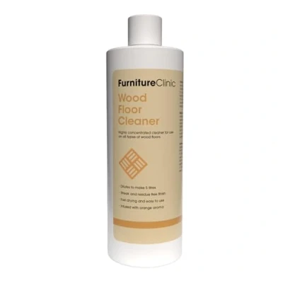 Image of Wood Floor Cleaner Dilutes to Make 5 Litres Super Concentrated &amp; Quick Drying Infused With Orange Aroma For All Types of Wooden Floors 500ml