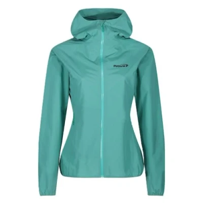 Image of INOV8 Women&#039;s Stormshell V2 Waterproof Running Jacket, Aqua, 6