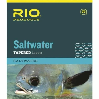 Image of Rio Saltwater Tapered Leader 10ft 3 Pack 12lb