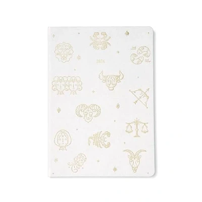 Image of Letts Zodiac A5 week to view 2024 diary ivory