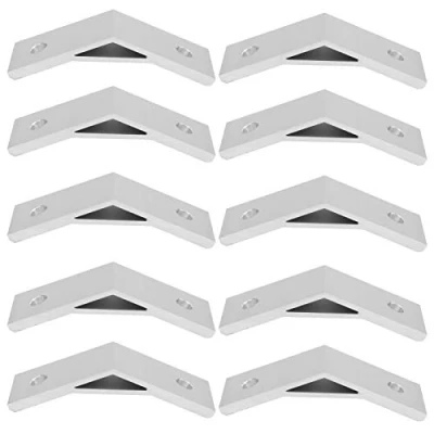 Image of 10pcs 135 Degrees Corner Brackets, Aluminum Alloy Braces Bracket Connector Bracket(4040)