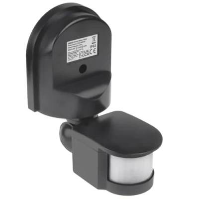Image of Maclean MCE25 GR Wall Mounted 180 Motion &amp; Dusk Sensor, 1200W Max, Grey