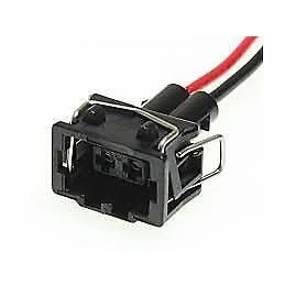 Image of For VW T4 Fog Light Lamp Connector Plug Pig Tail Pre Wired 2 Pin 357972762 357972752