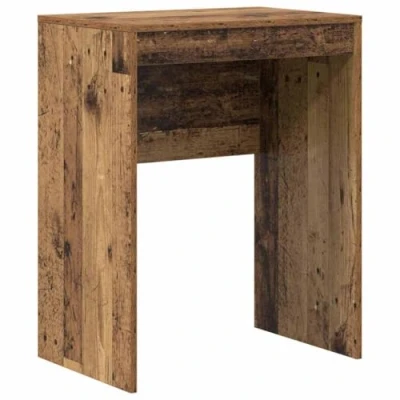Image of vidaXL Rustic Writing Desk Old Wood Engineered 60 x 40 76 cm
