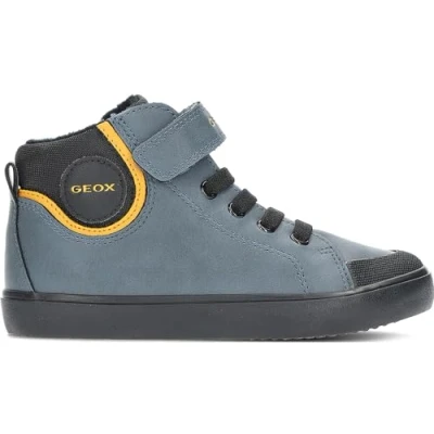 Image of Geox Boy&#039;s J Gisli F Sneaker, Avio Yellow, 1