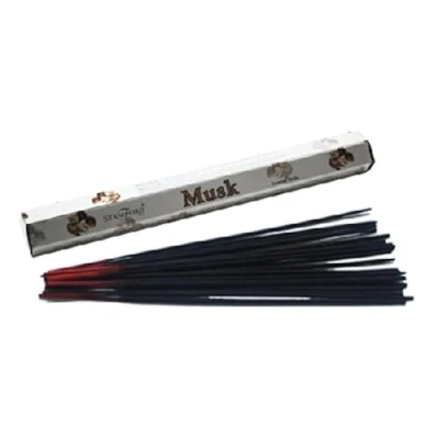 Image of New: Hem Indian Musk Incense Stick, 6packs X 20 Sticks= 120 Sticks