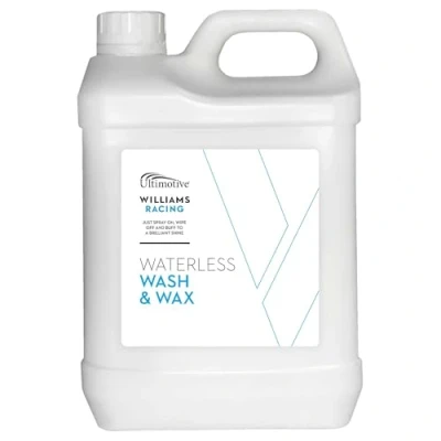 Image of Williams Racing Waterless Wash and Wax Car Cleaning 2.5L Re Fill Bottle Only