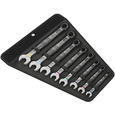 Image of Wera 05020241001 6003 Joker 8 Imperial Set 1 Ring Spanner