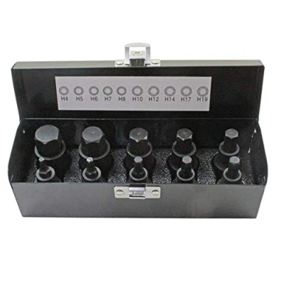 Image of 10pc Impact HEX BIT Socket Set by US PRO Tools 1/2&quot; Drive 4mm to 19mm Allen Key