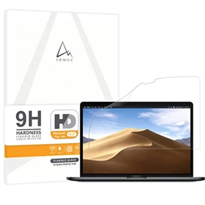 Image of ARMOR Flexible Glass Screen Protector for MacBook Pro 13.3&quot; / Air 13.3&quot;, 9H with HD